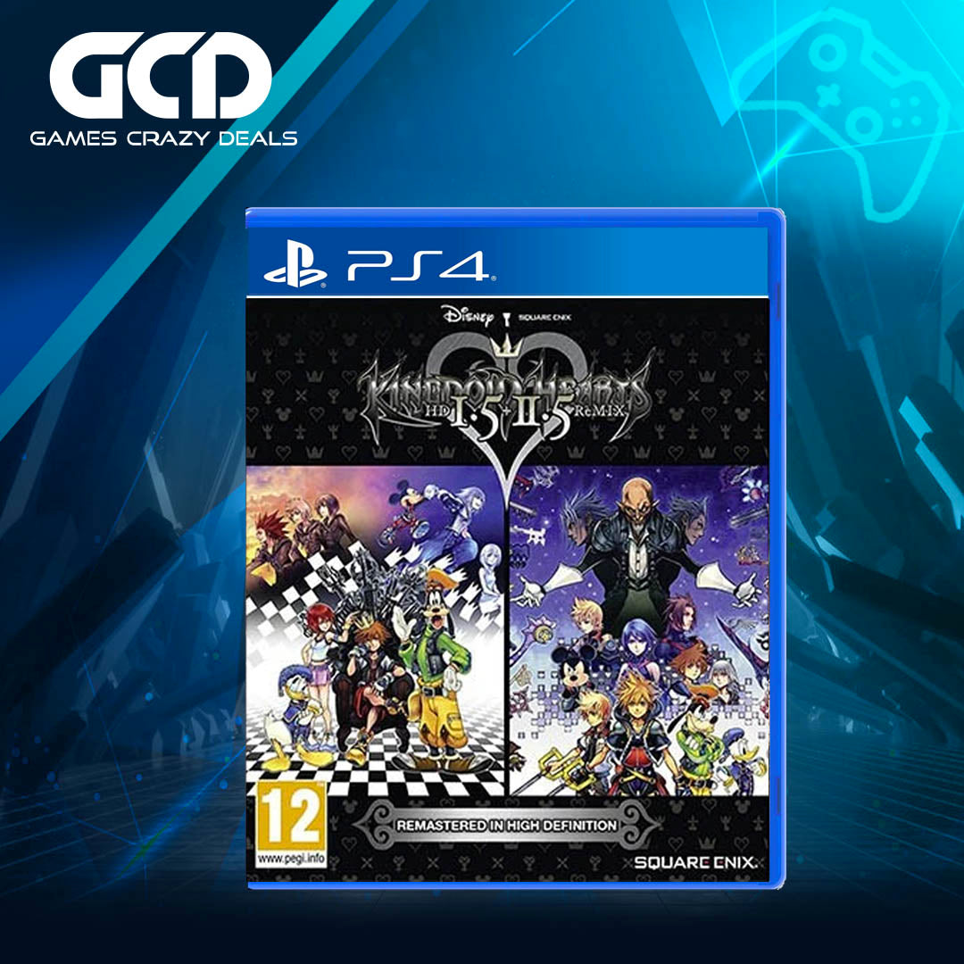 PS4 Kingdom Hearts HD 1.5 and 2.5 Remix (R2) – Games Crazy Deals
