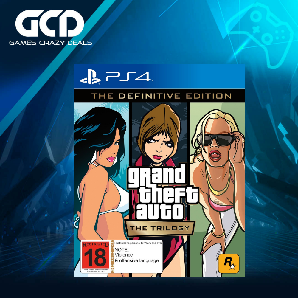 PS4 Grand Theft Auto: The Trilogy – The Definitive Edition (R2)