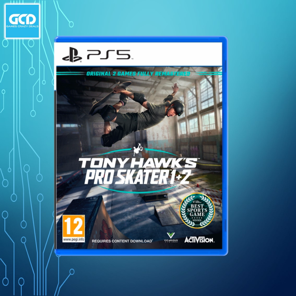PS5 Tony Hawk's Pro Skater 1 + 2 (R-ALL)