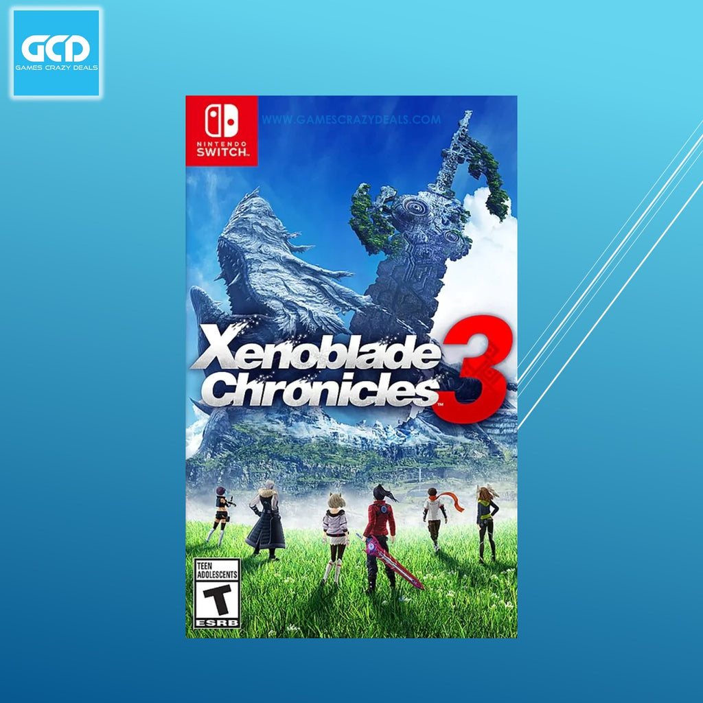 Nintendo Switch Xenoblade Chronicles 3 (MDE) + Free Wooden Postcard Day 1 Gift