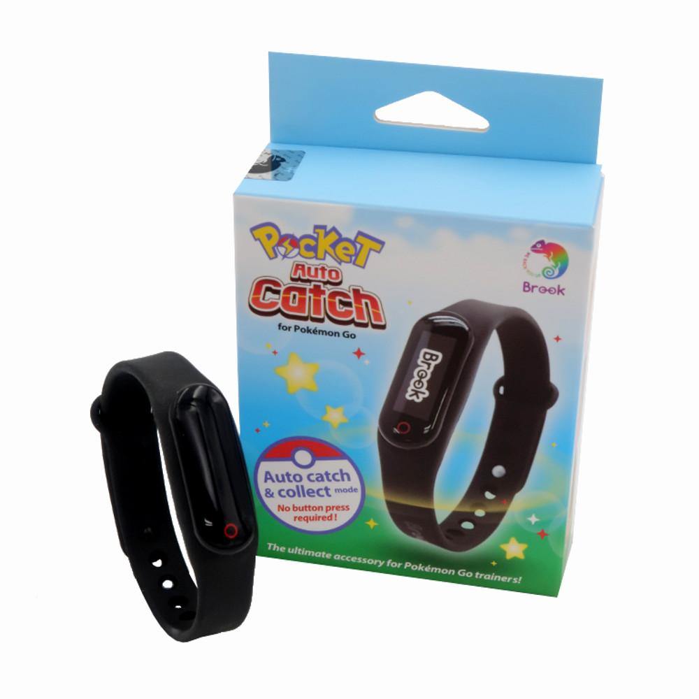 Pocket Auto Catch Wristband Bracelet Black -For Pokemon Go